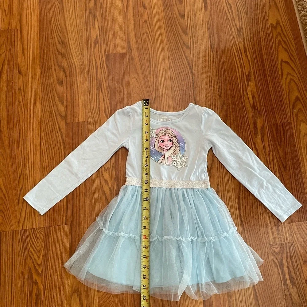 🎈🎈🎈Disney Frozen Blue Princess Dress Size 5